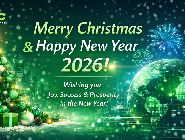Merry Christmas & Happy New Year 2026 from GDC Services